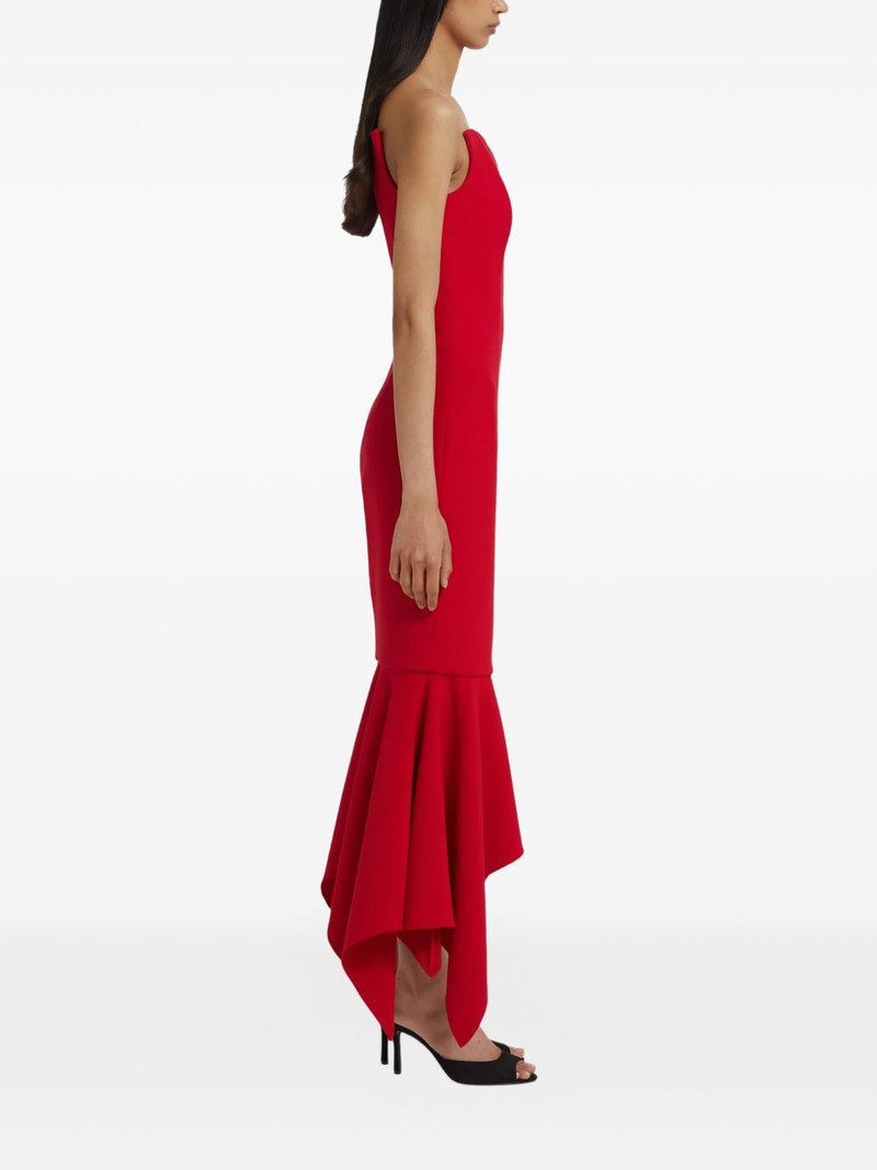 Tegan asymmetric midi dress 3