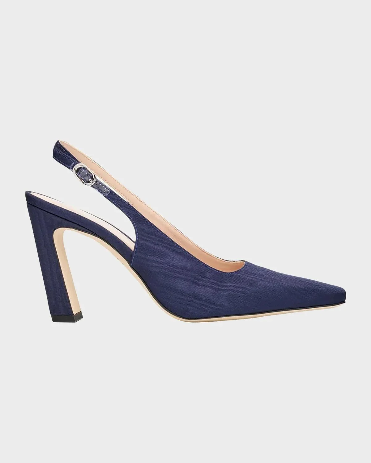 85mm Stassi Moire Slingback Pumps - 1