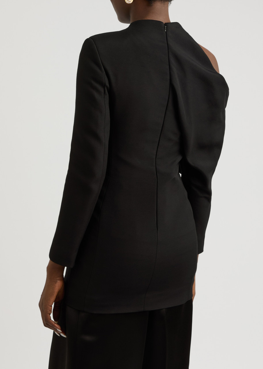 Khaite Tristan Off-the-shoulder Woven top - 3