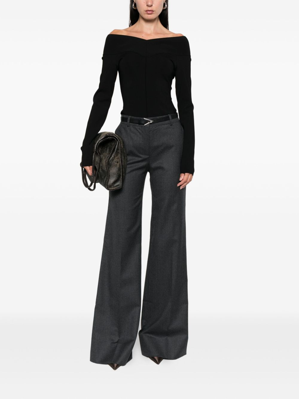tailored wool trousers - 2
