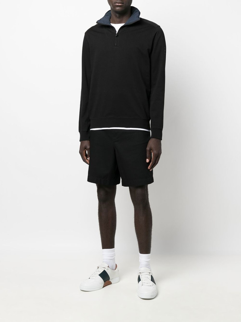 BOSS high-neck hooded sweatshirt outlook