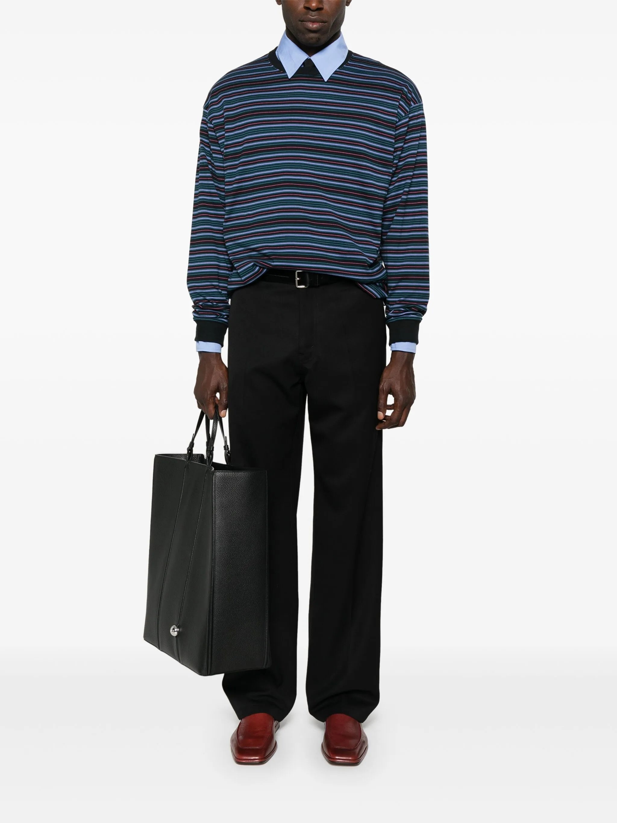 Prada Triangle-logo Trousers - 2