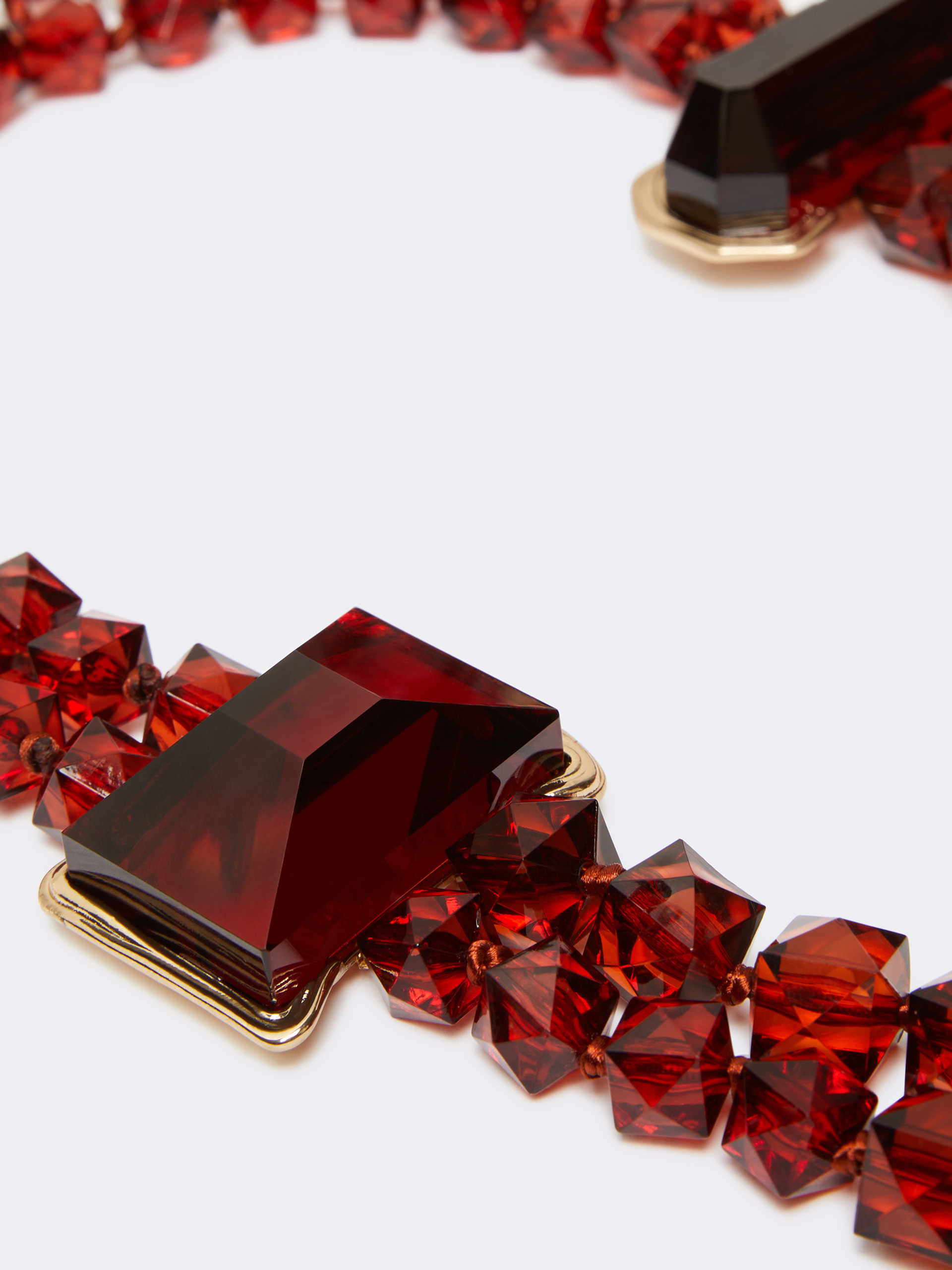 ADAGIO Resin necklace with stones - 2