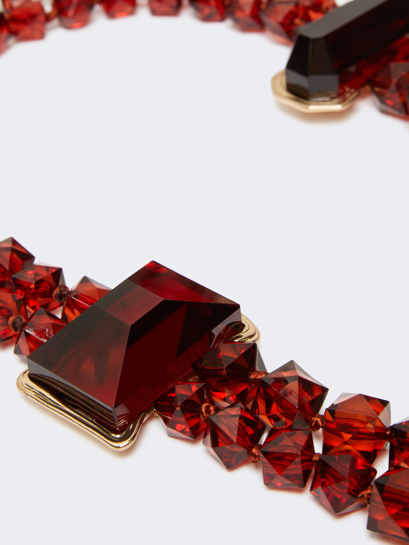 WEEKEND Max Mara ADAGIO Resin necklace with stones outlook