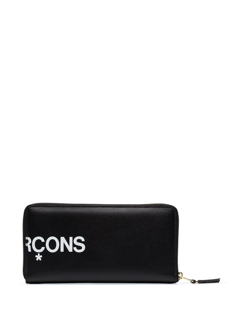 Comme Des Garçons logo-print continental wallet outlook