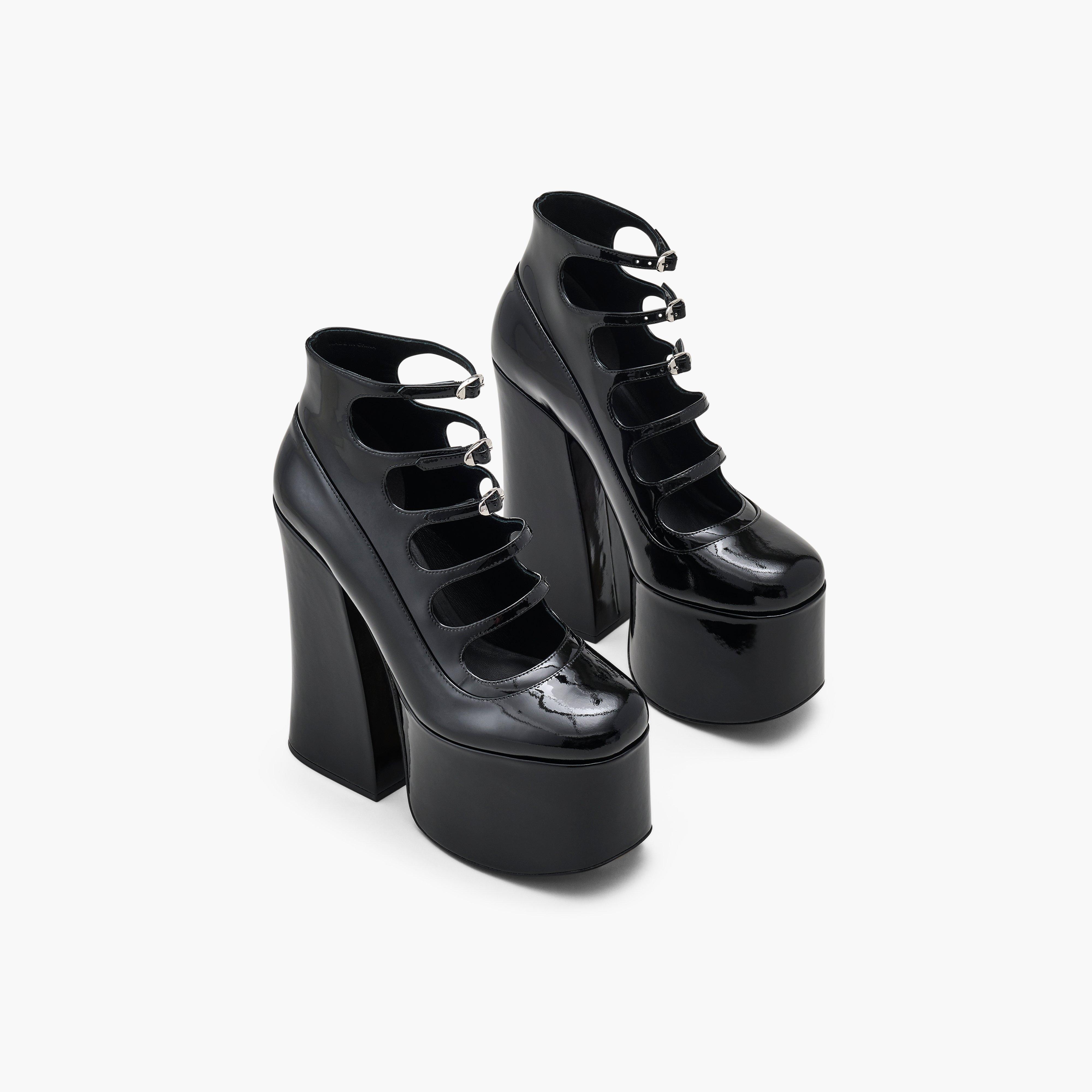 MARC JACOBS 靴 Kiki patent leather platform ankle 939860 Marc Jacobs Kiki 160MM Leather Platform Ankle Boots | Saks