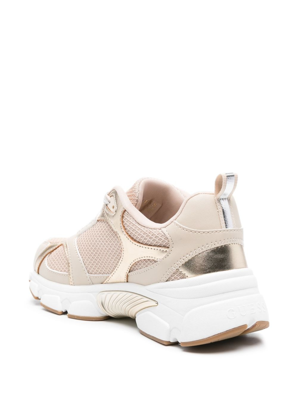 mesh-panel sneakers - 3