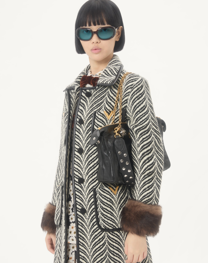 CREPE DE CHINE DRESS WITH APRES L'HIVER PRIMULA PRINT 3