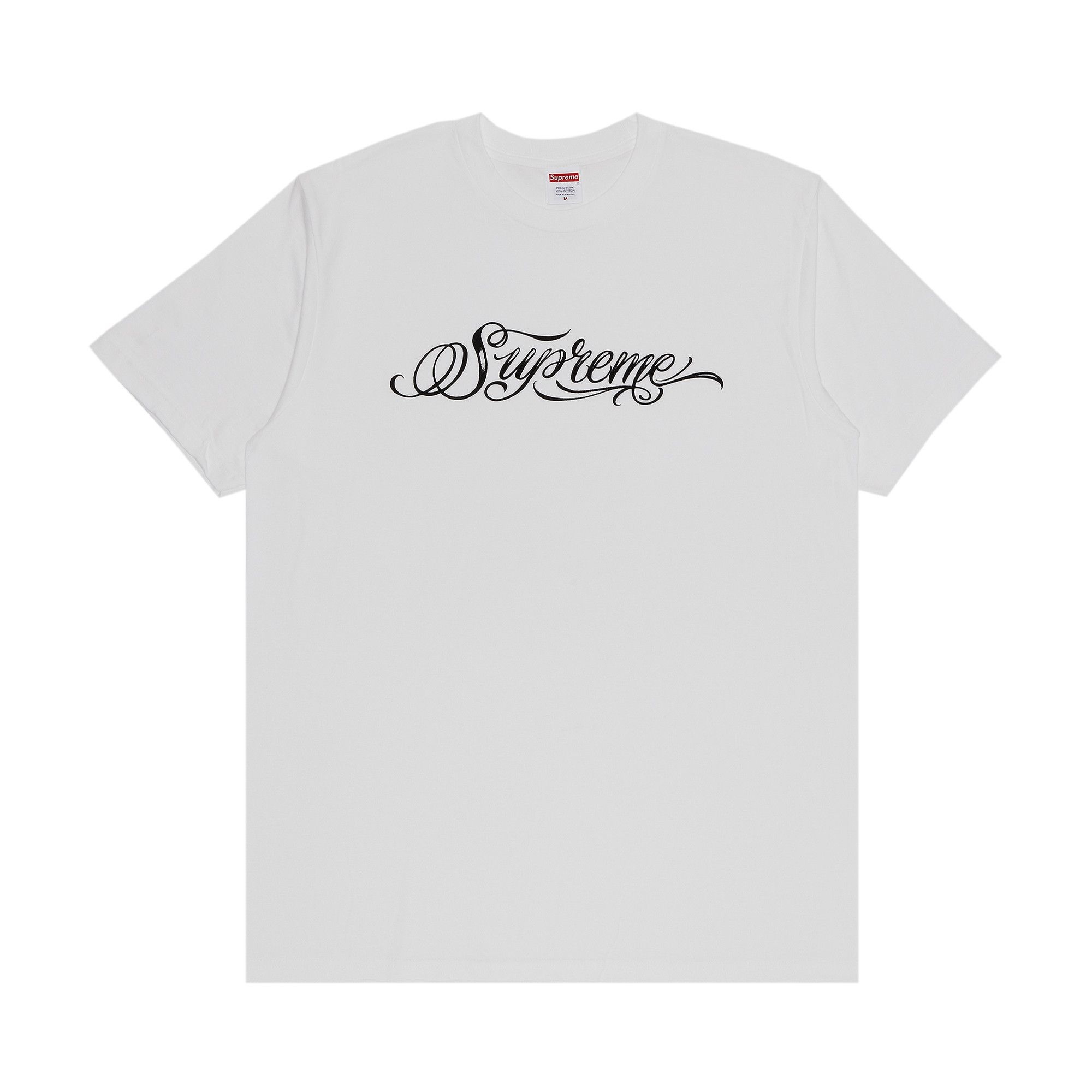 Supreme Script Tee 'White' - 1