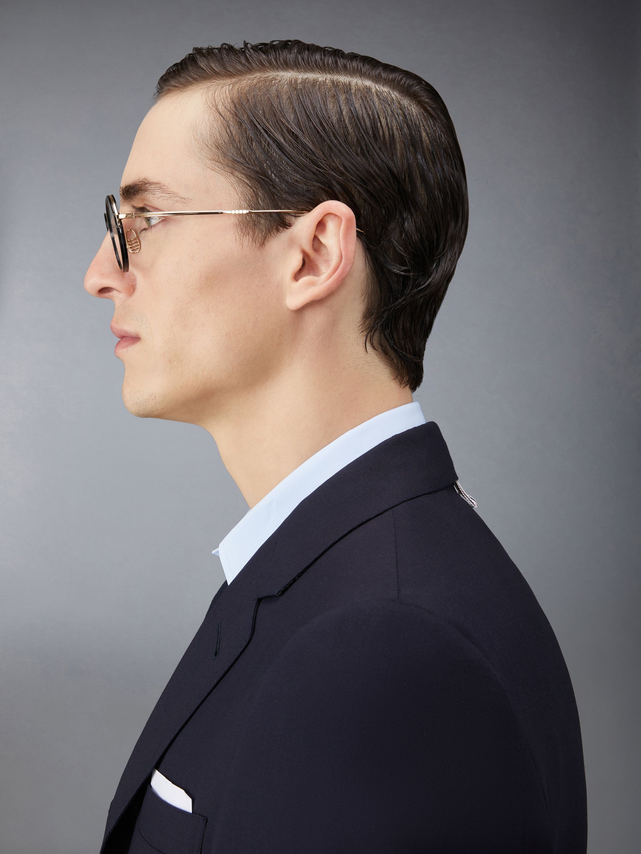 Acetate And Titanium Round Eyeglasses - 3