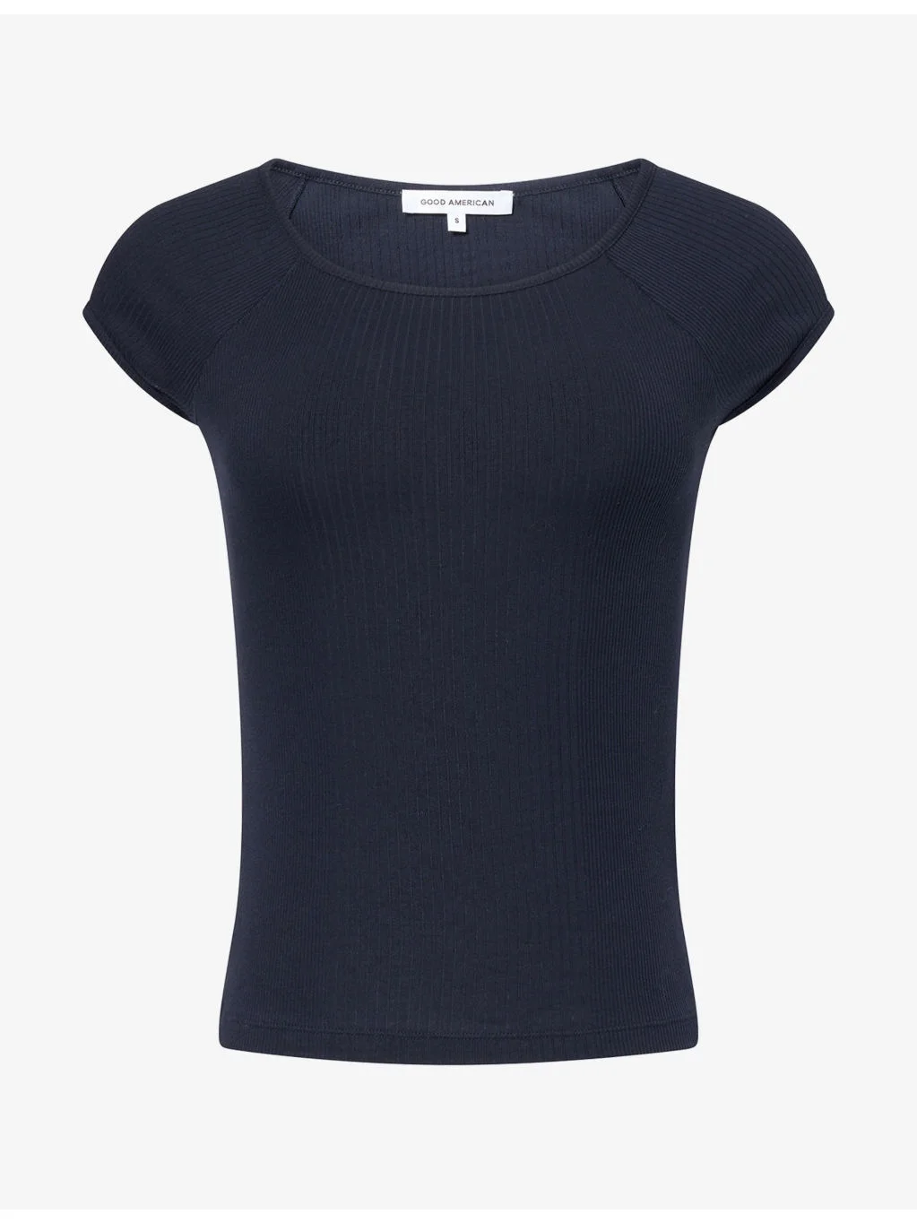 The Variegated Rib Cotton T-Shirt - 1
