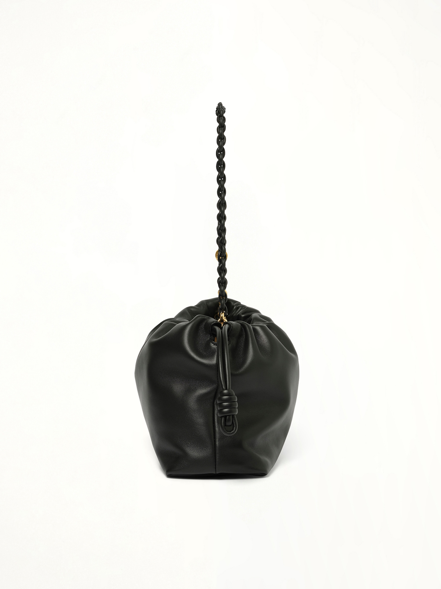 Flamenco Purse M Tonal Chain in Black - 3