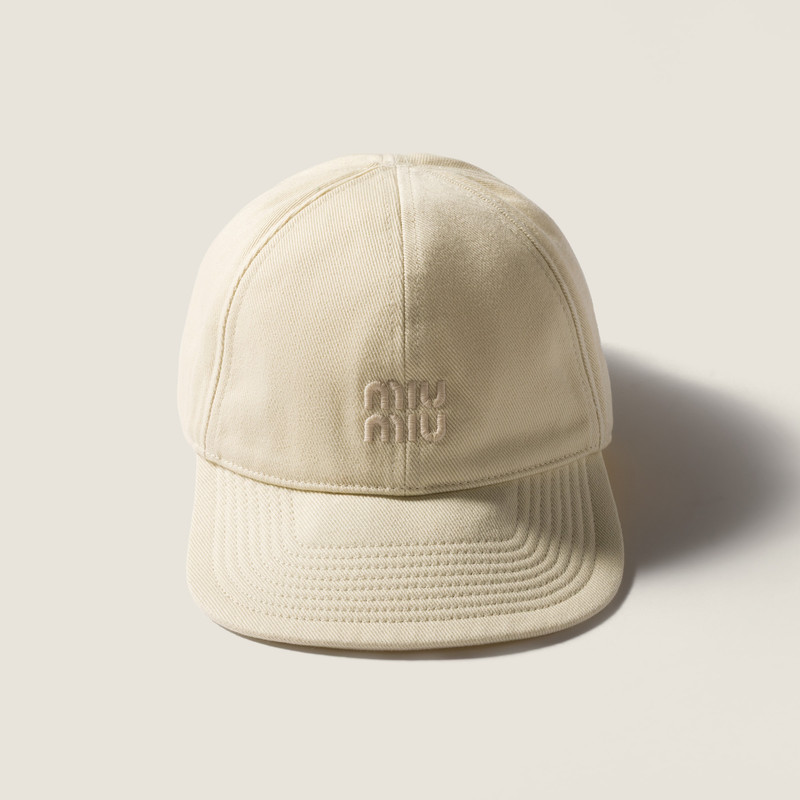 Miu Miu Drill baseball cap outlook