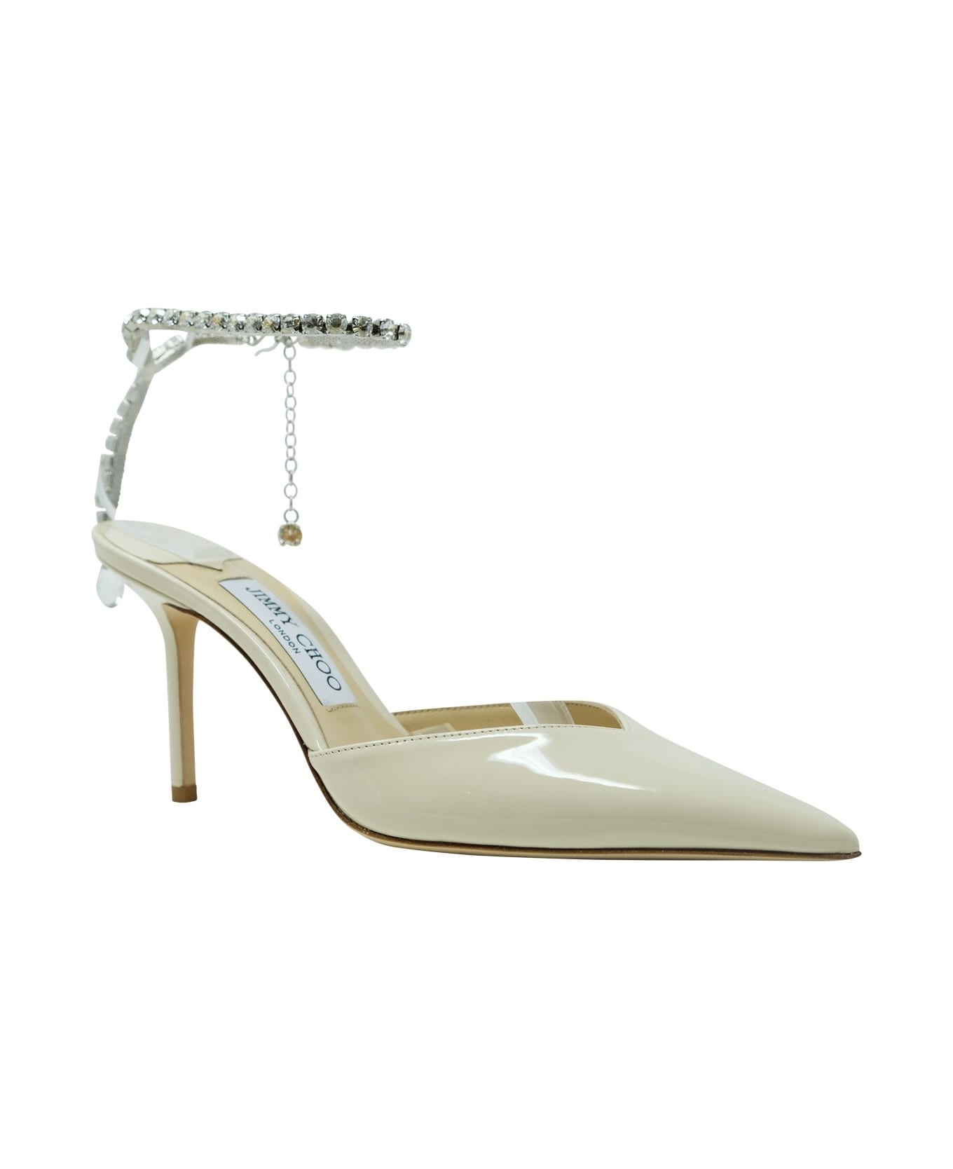 Jimmy Choo Patent Leather Saeda Slingback - 3