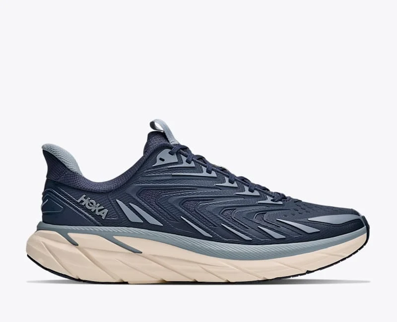 Men's Clifton UTL Shoes in Varsity Navy/Washed Blue - 1