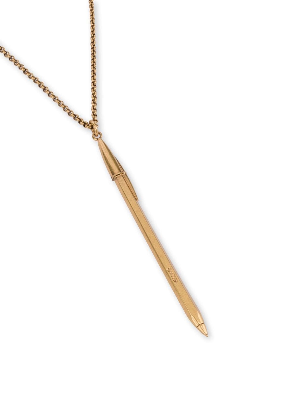 pen-pendant chain necklace - 2