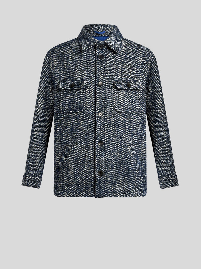 WOOL- AND ALPACA WOOL-BLEND OVERSHIRT - 1