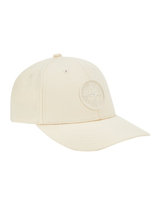 99661 COTTON REP CAP IVORY - 1