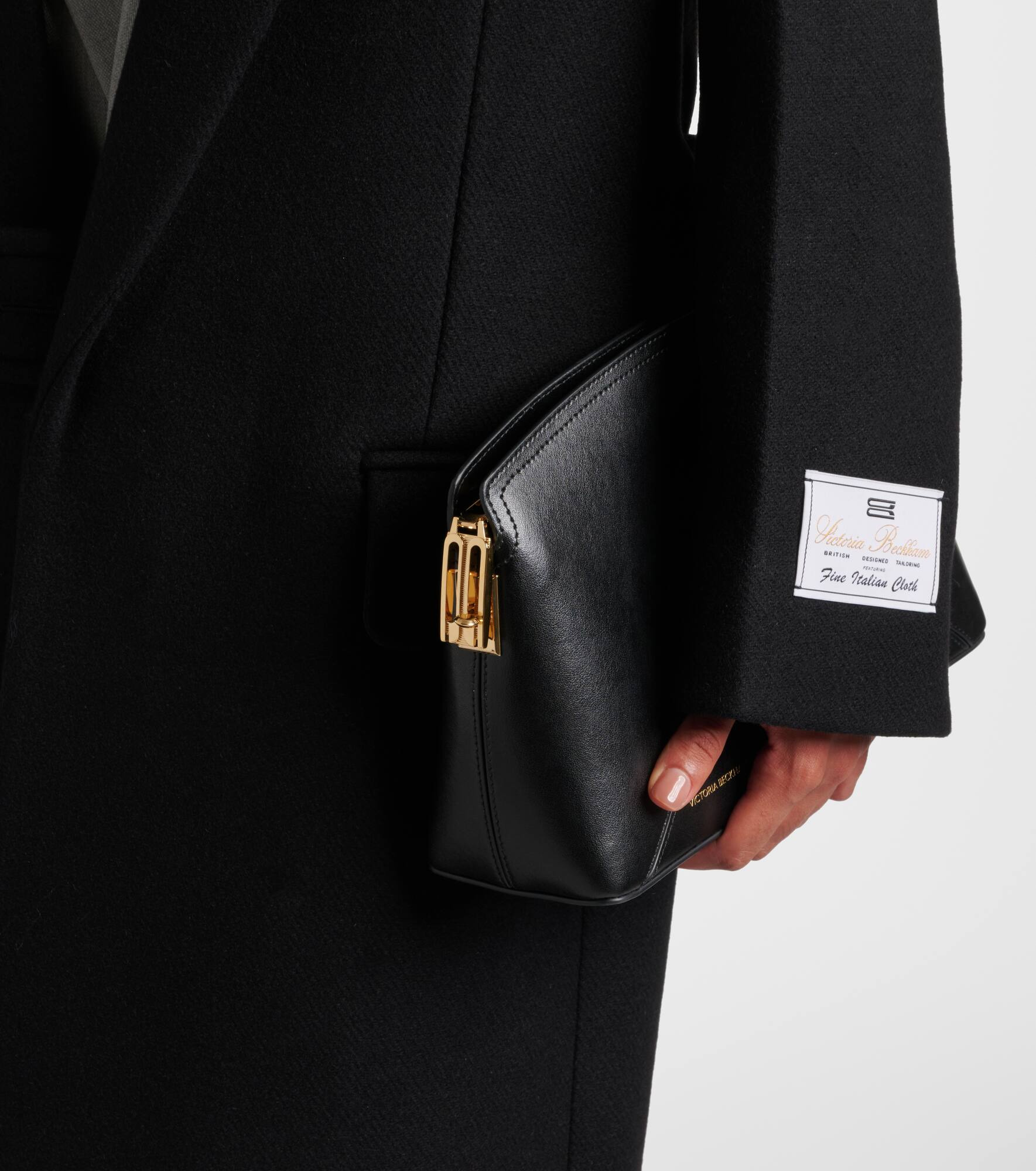 Single-breasted wool-blend coat - 5