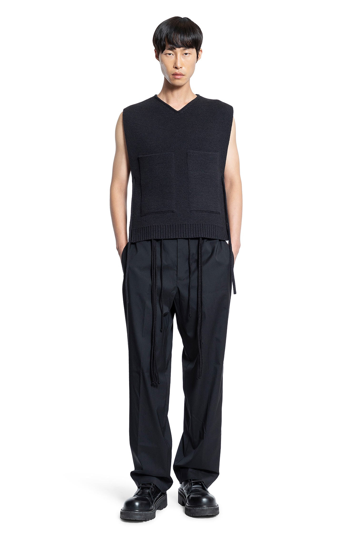 Tape Knit Vest - 5