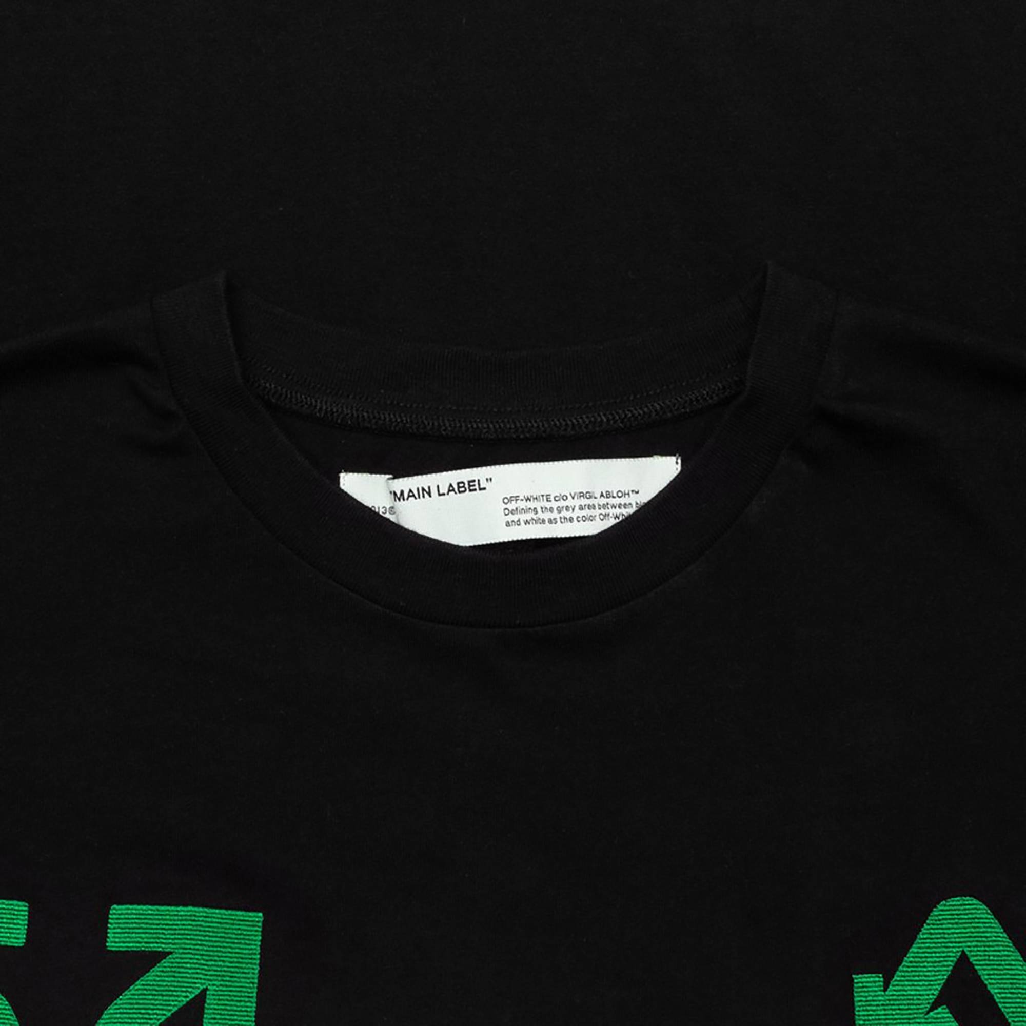 Off-White Universal Key Short-Sleeve Over Tee 'Black/Mint' - 3