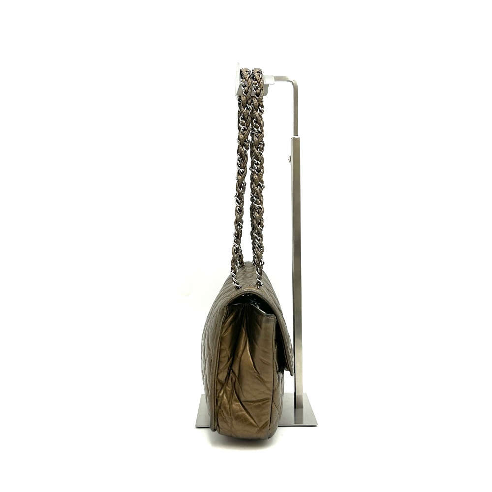 Chanel No.10 Gold Flap Chain Shoulder Bag - 4