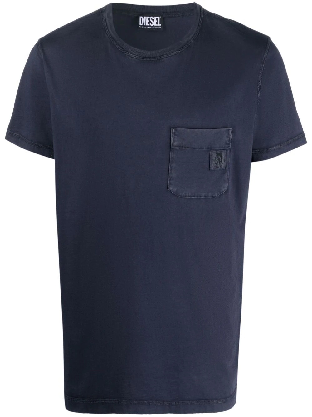 pocket detail T-shirt - 1