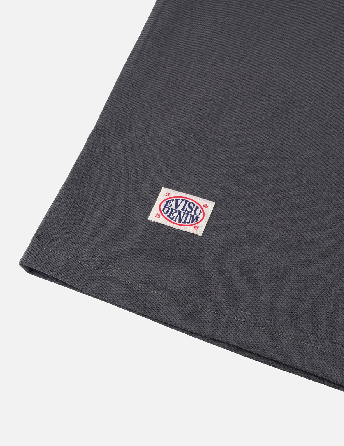 Seagull Print and Japanese Patch Logo Relax Fit T-shirt - 7