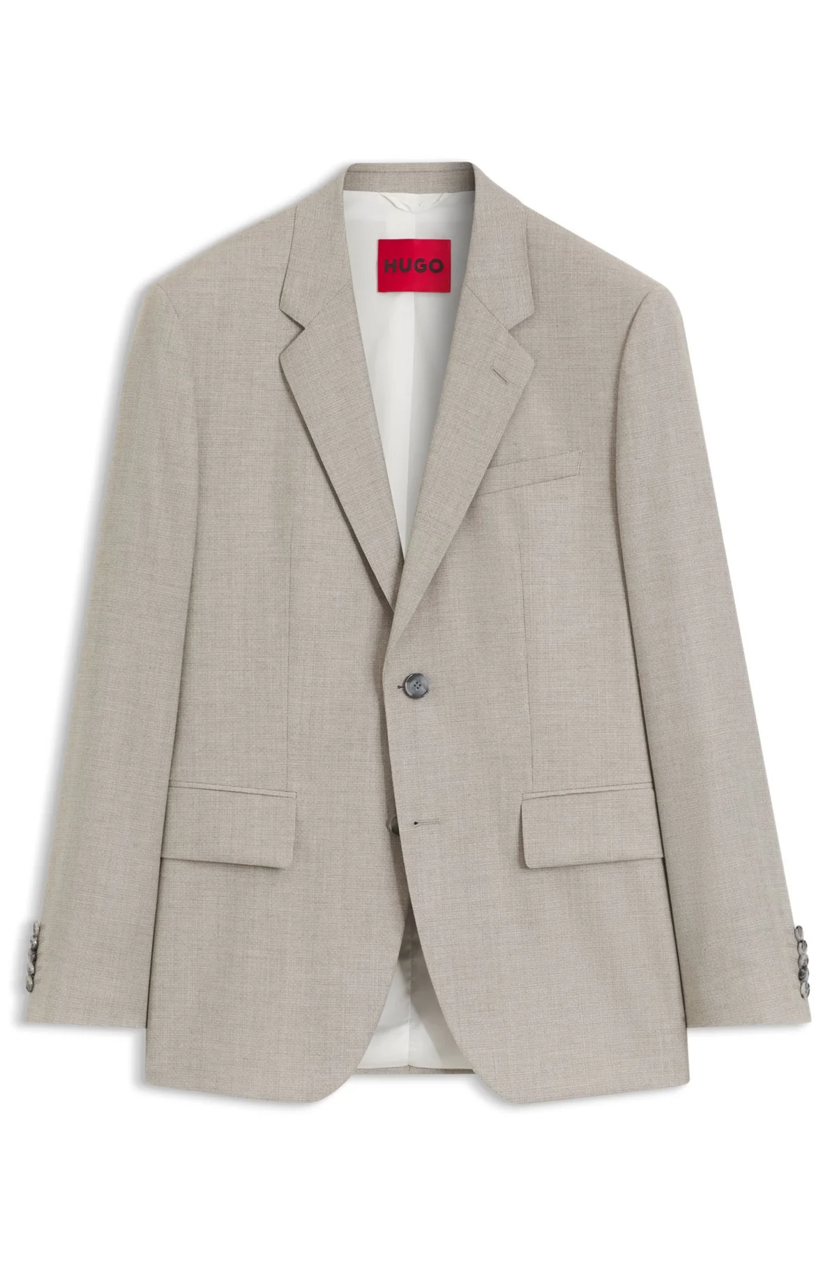MODERN-FIT SUIT JACKET IN STRETCH TWILL - 1