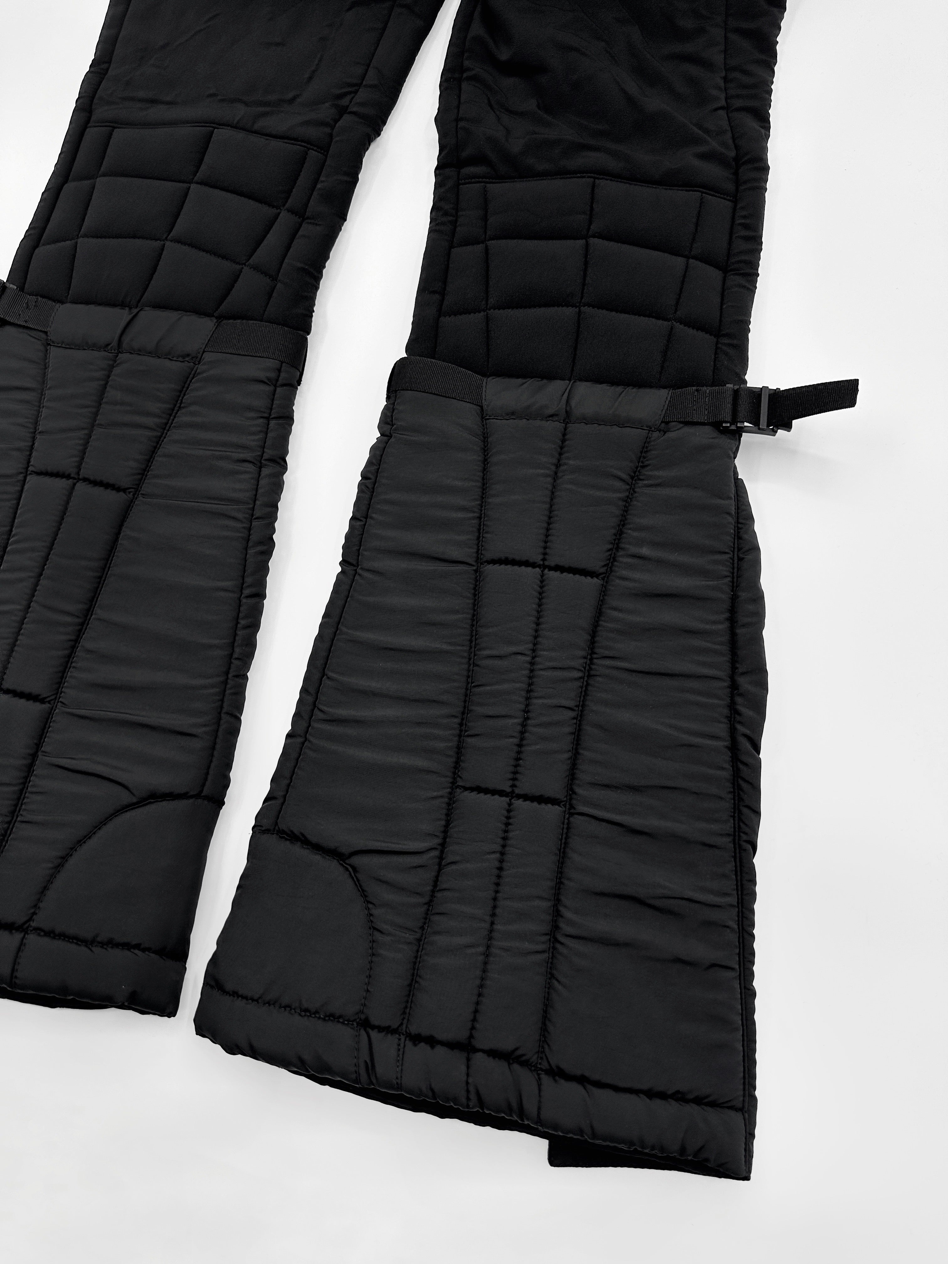 Gucci Fall 1999 Tom Ford Black Padded Ski Pants 40 - 13