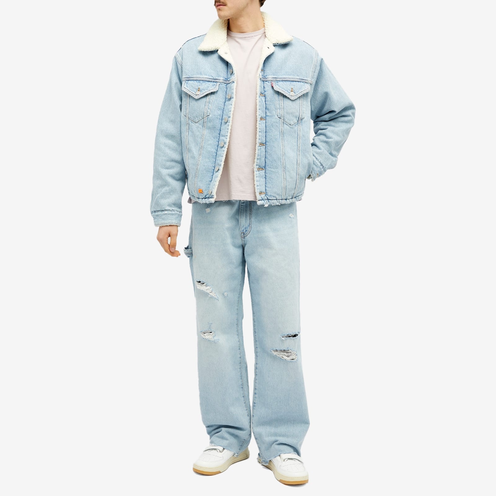 ERL x Levis Sherpa Trucker Jacket - 4