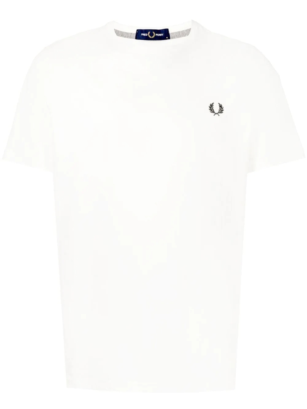 embroidered-logo cotton T-shirt - 1