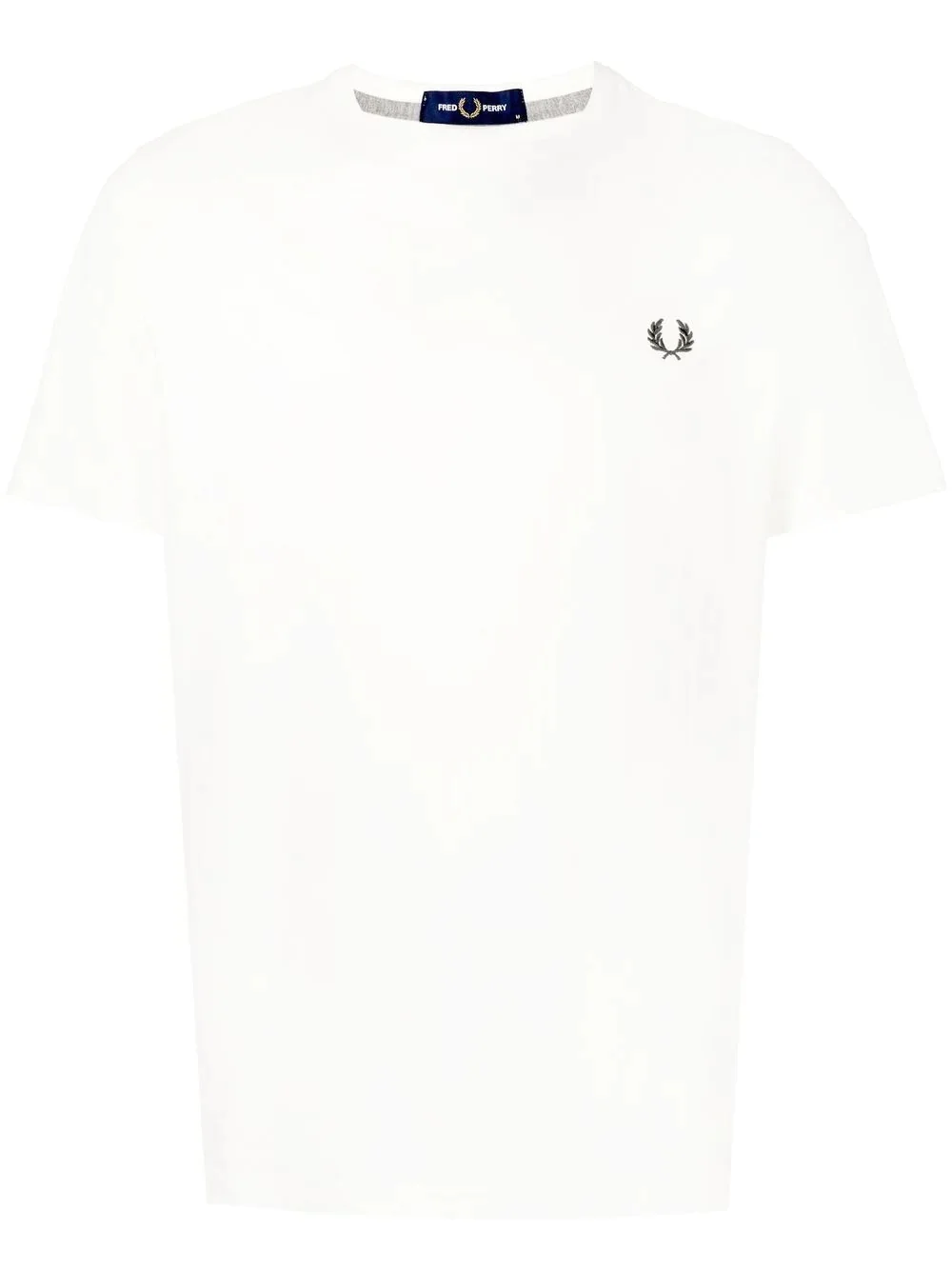 embroidered-logo cotton T-shirt - 1