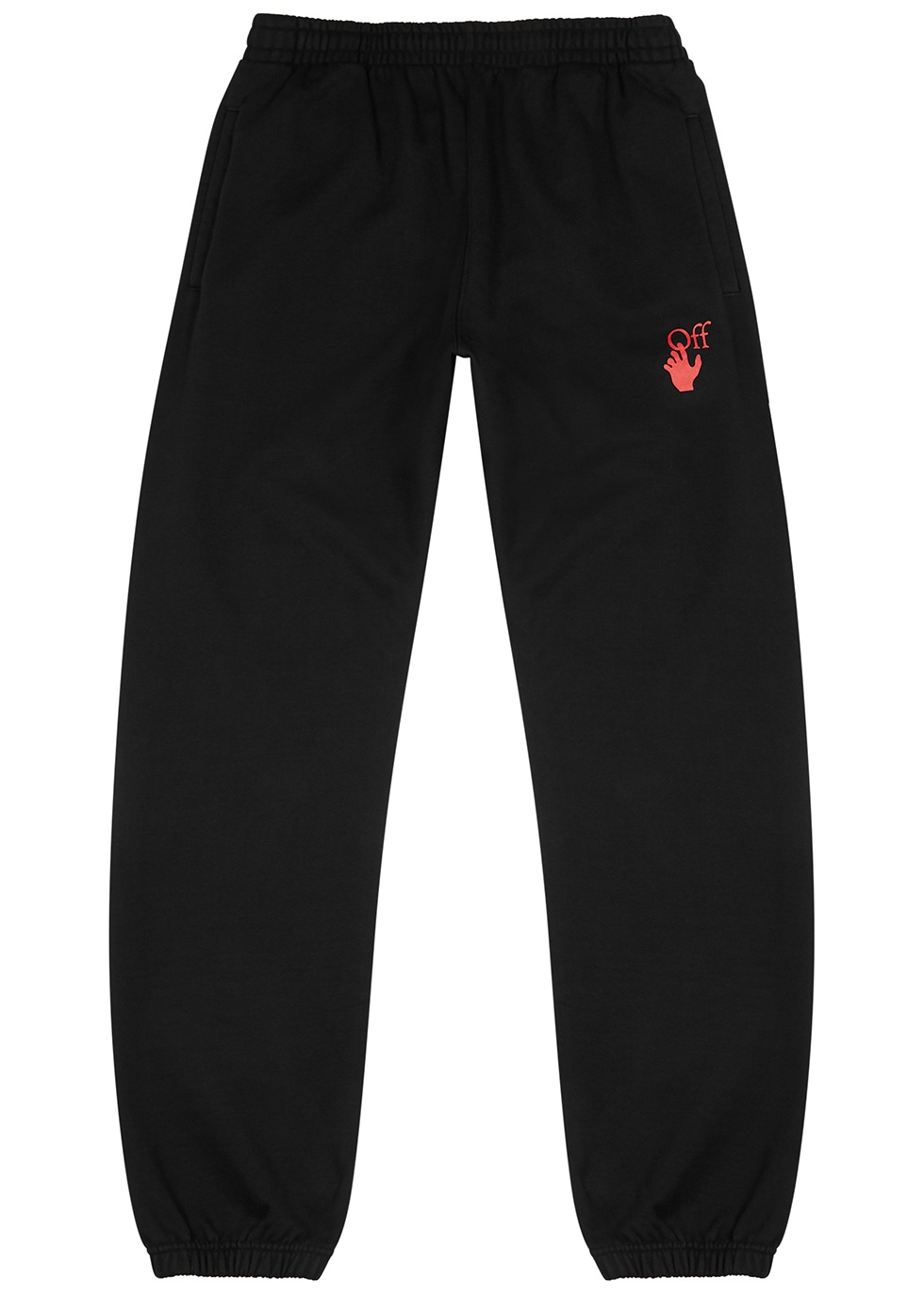 Starred Arrows printed cotton sweatpants - 1