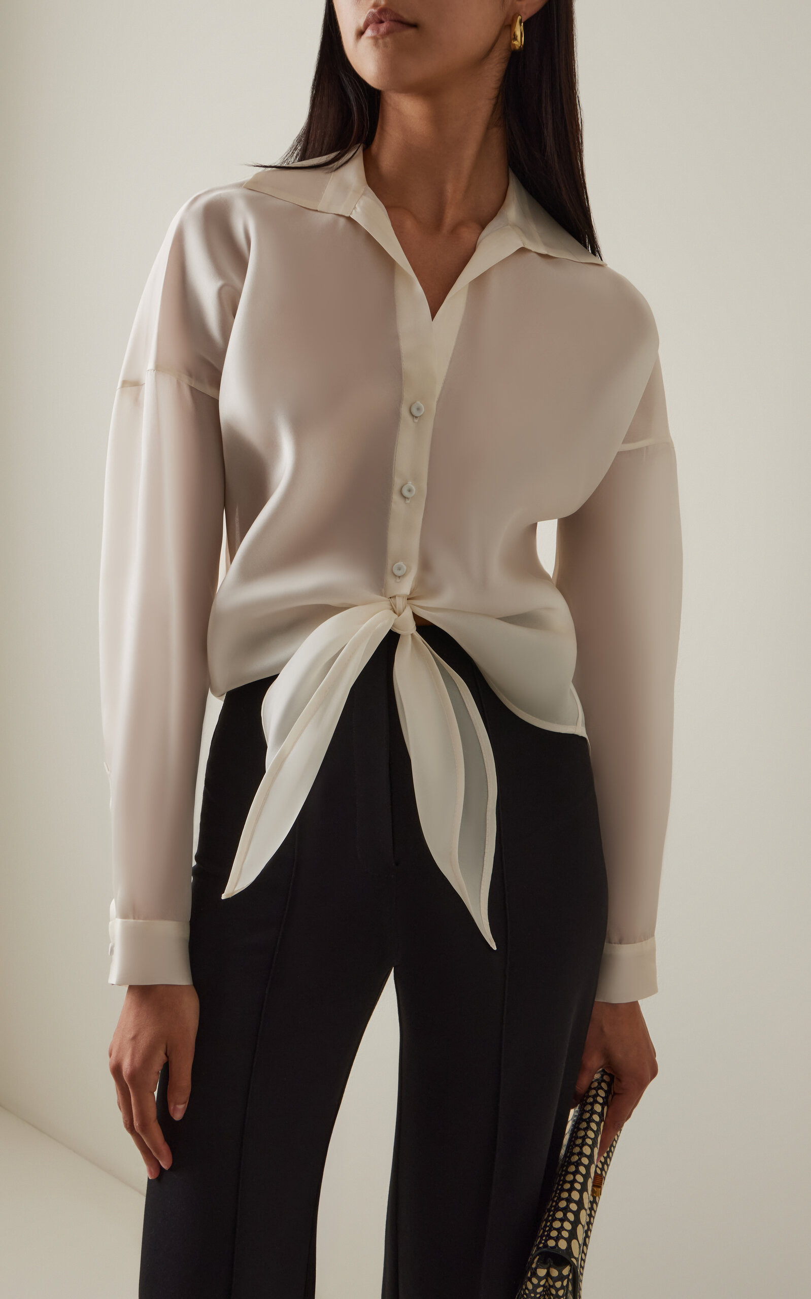 Vinculo Infinito Silk Top white - 2