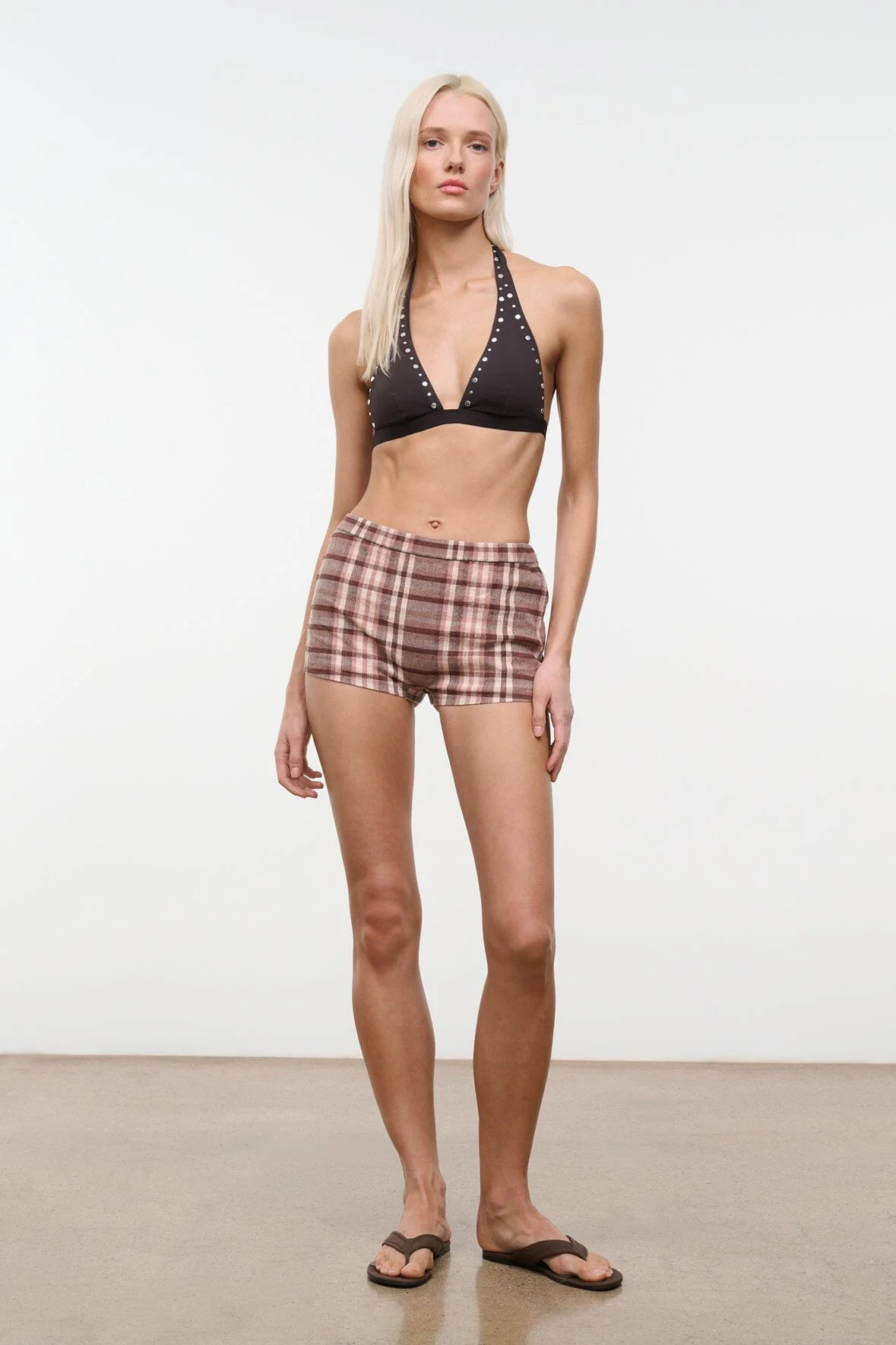STAUD NILO SHORT TUSCANY PLAID - 1
