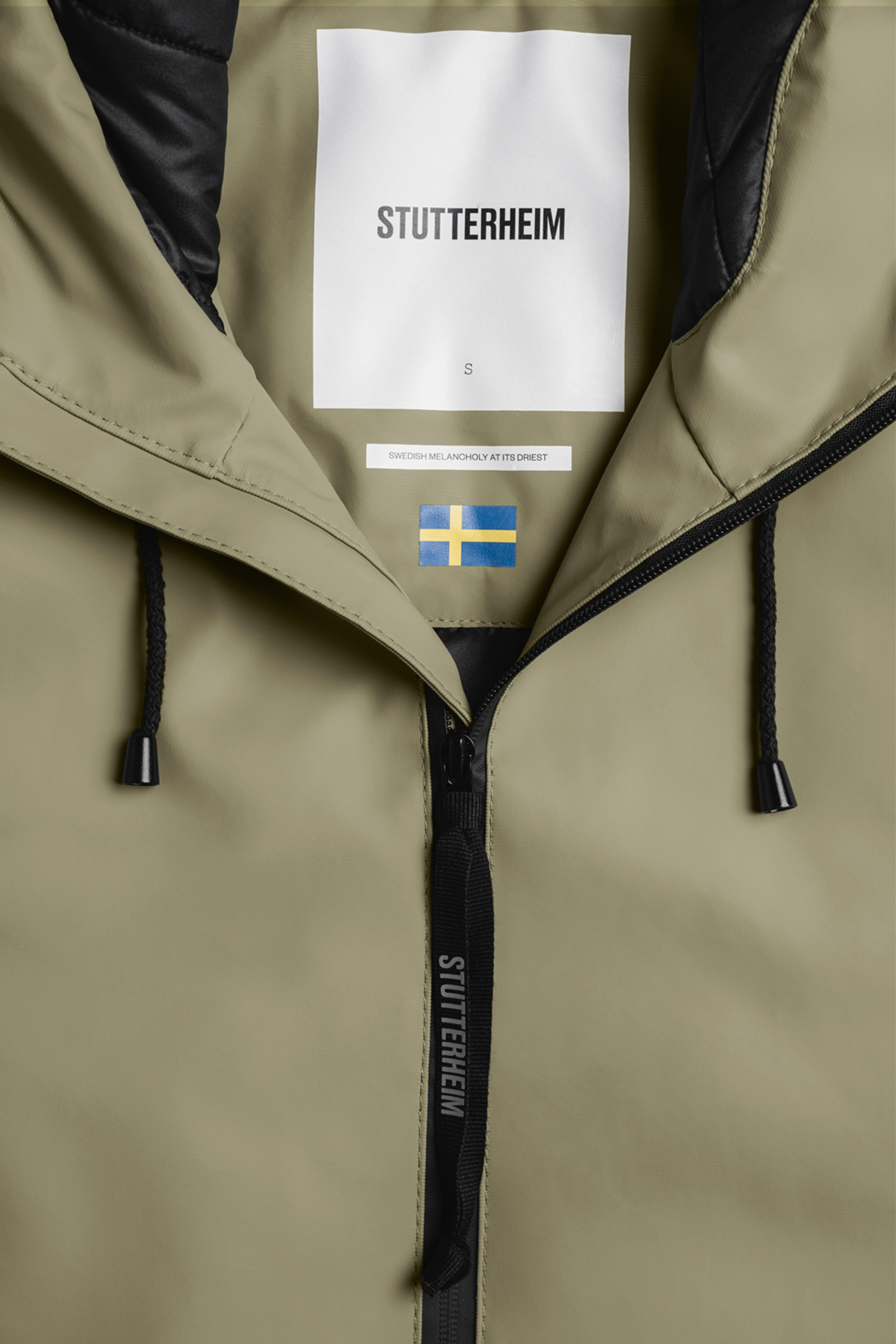 Mosebacke Long Winter Raincoat Aloe - 8