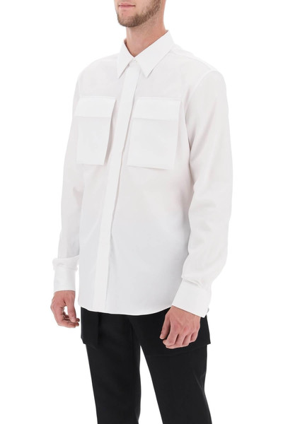 Other Designers ALEXANDER MCQUEEN - REGULAR SHIRT IN POPLIN outlook