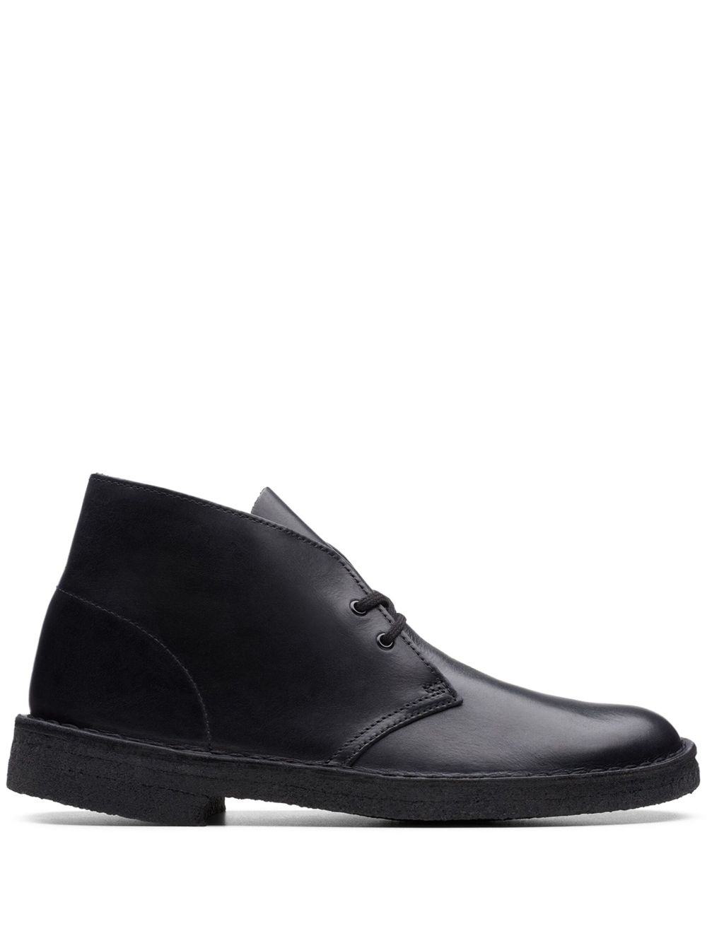 leather "Black Polished" desert boots - 1