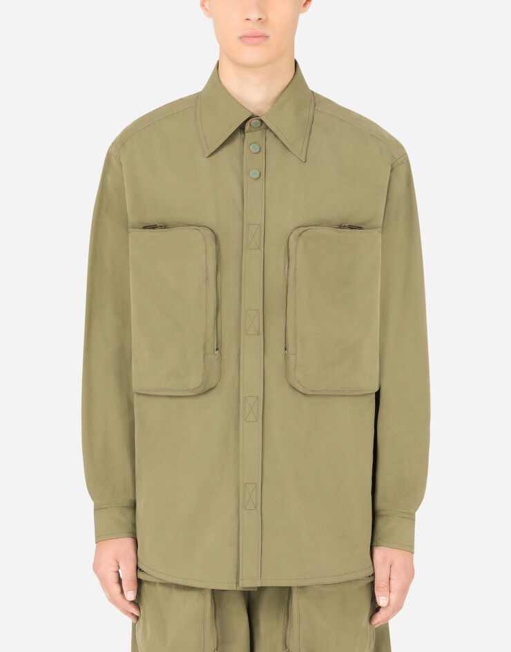 Garment-dyed cotton shirt - 2