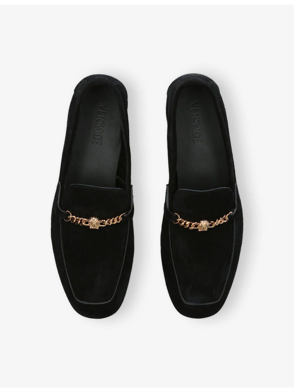 Medusa Suede Loafers - 2