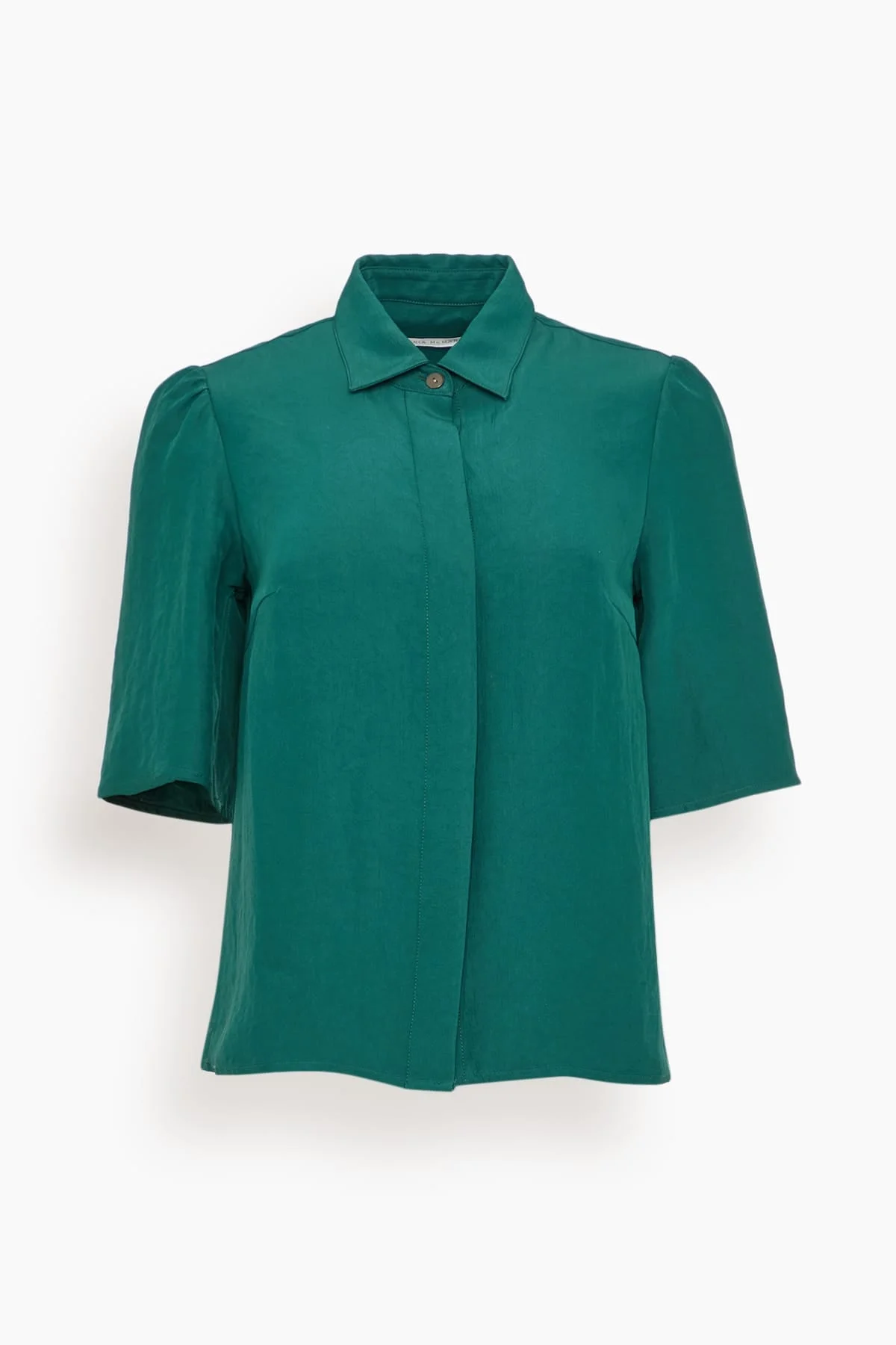 Bell Sleeve Blouse in Emerald - 1