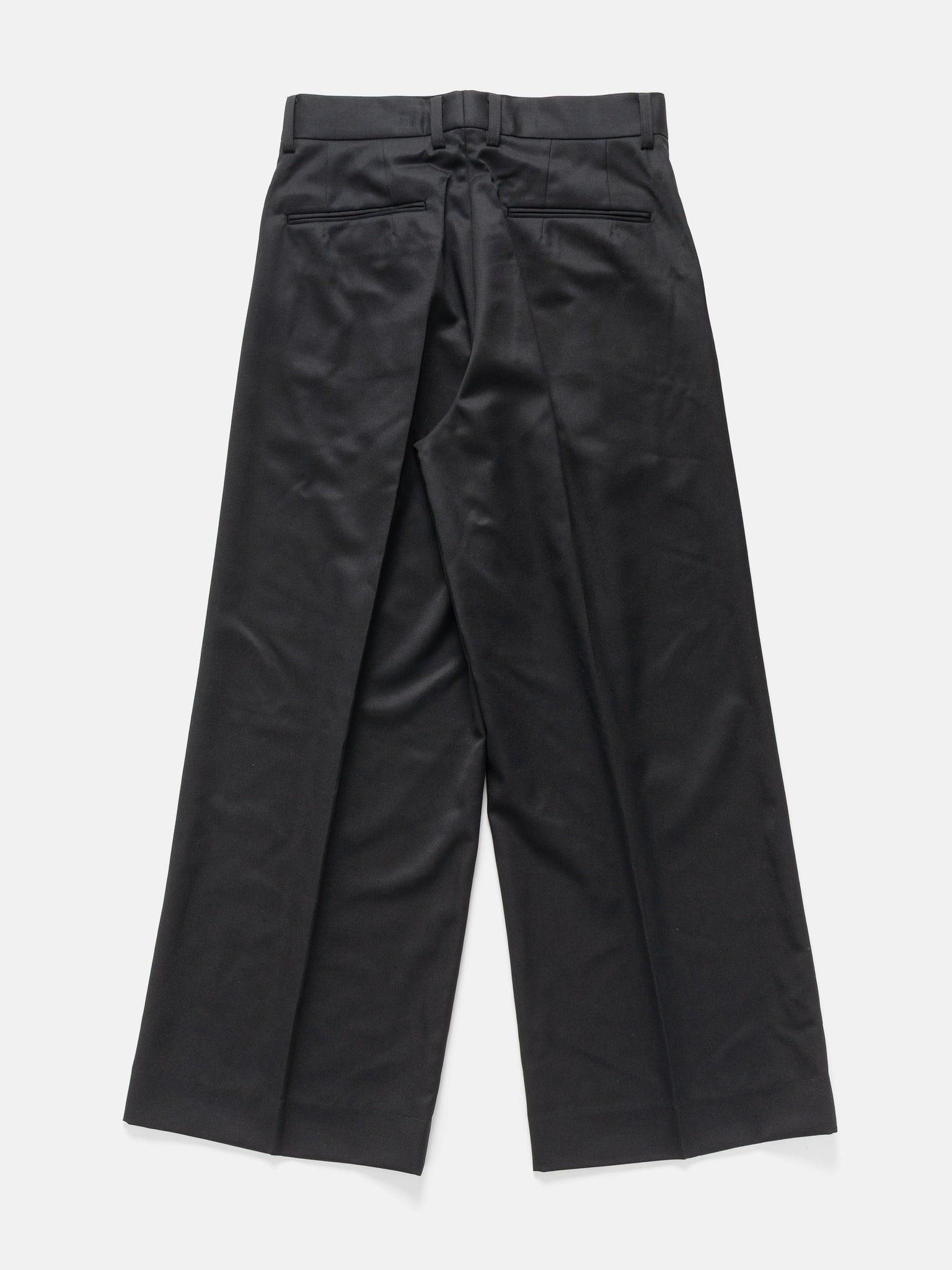 Extra Wide Trousers Black - 5