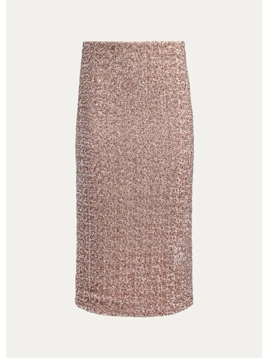 Fifi Sequined Midi Skirt - 1