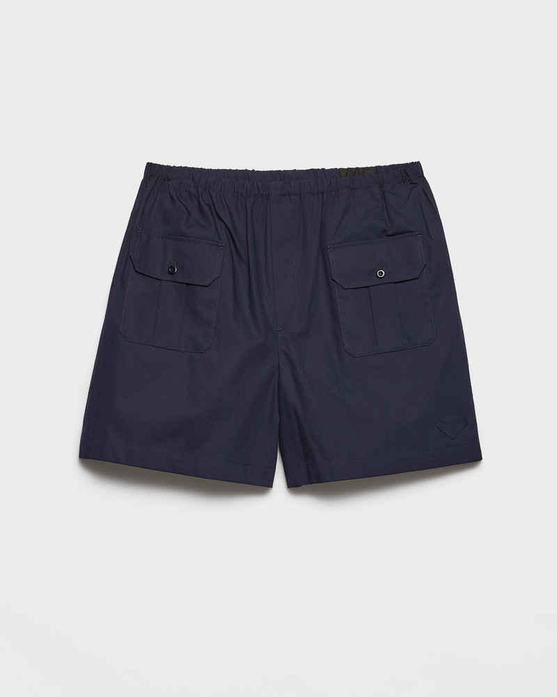 Cotton poplin Bermudas 1