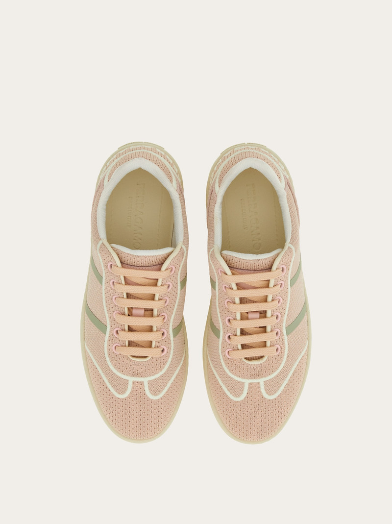 FERRAGAMO Technical fabric knitted sneaker outlook