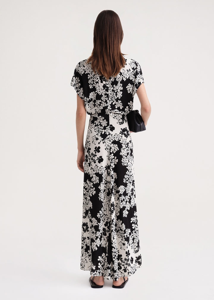 Slouch waist dress floral - 4