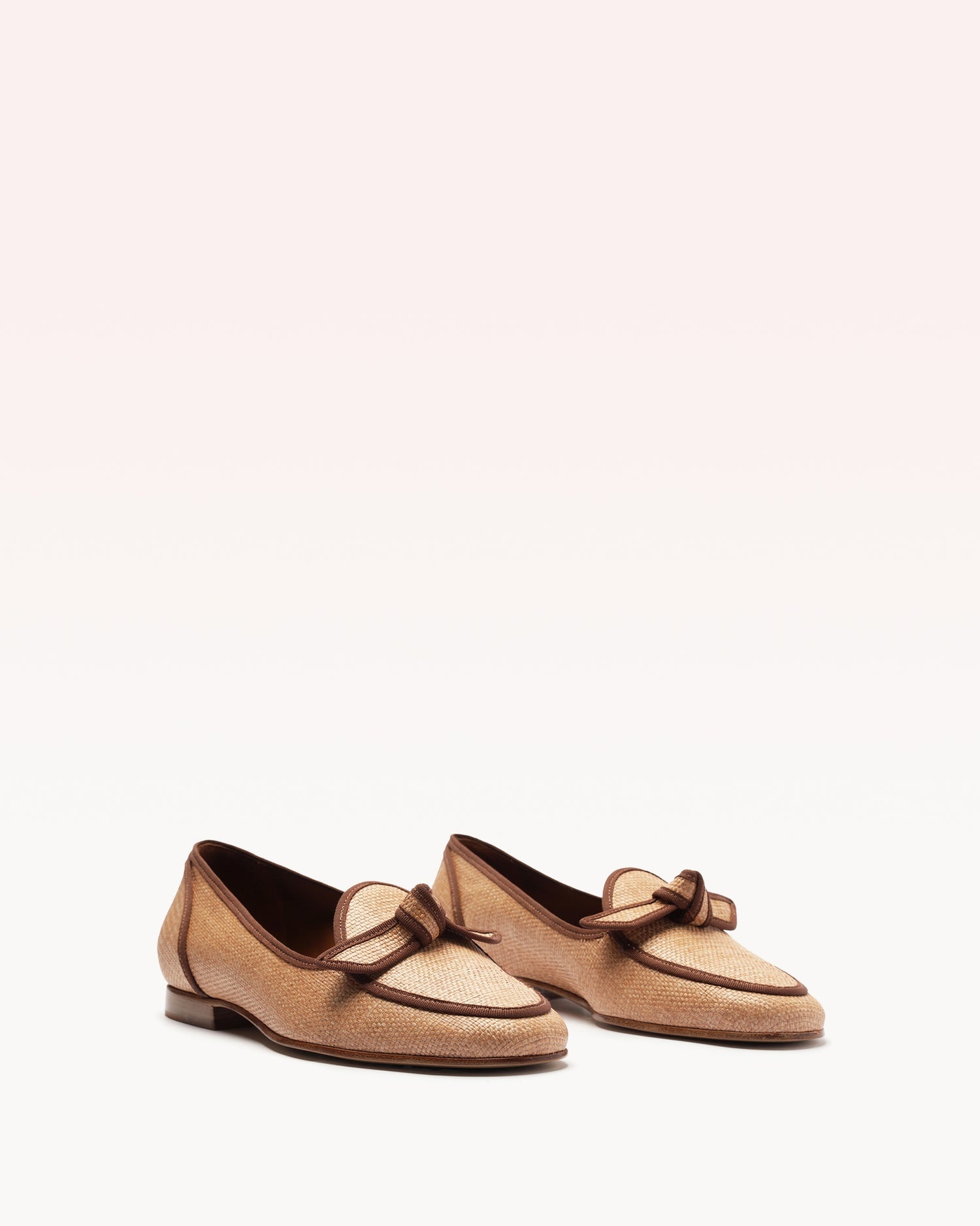 GROSGRAIN RAFFIA LOAFER - 2