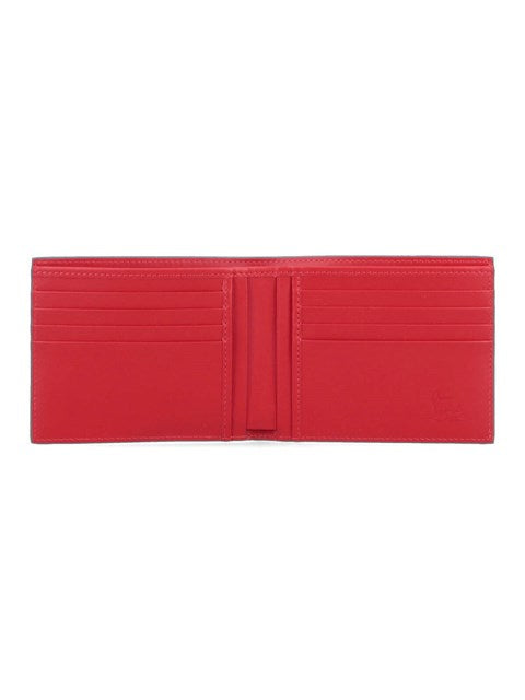 Christian Louboutin Men Bi-Fold Wallet With 'Funky' Studs - 2