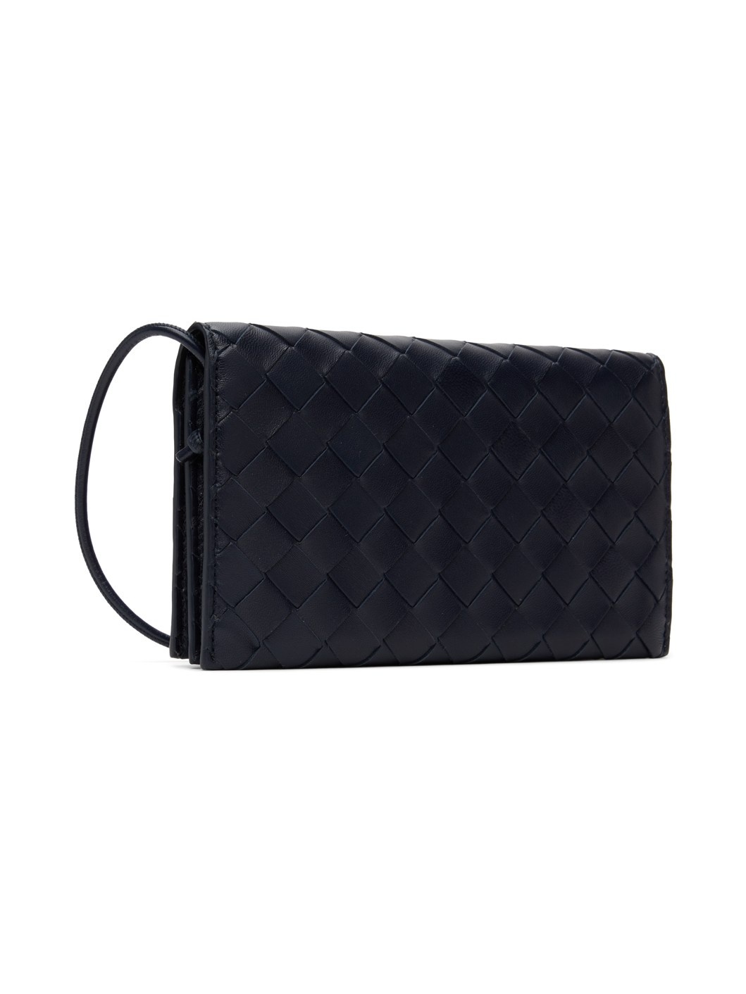 Black Wallet On Strap Bag - 3